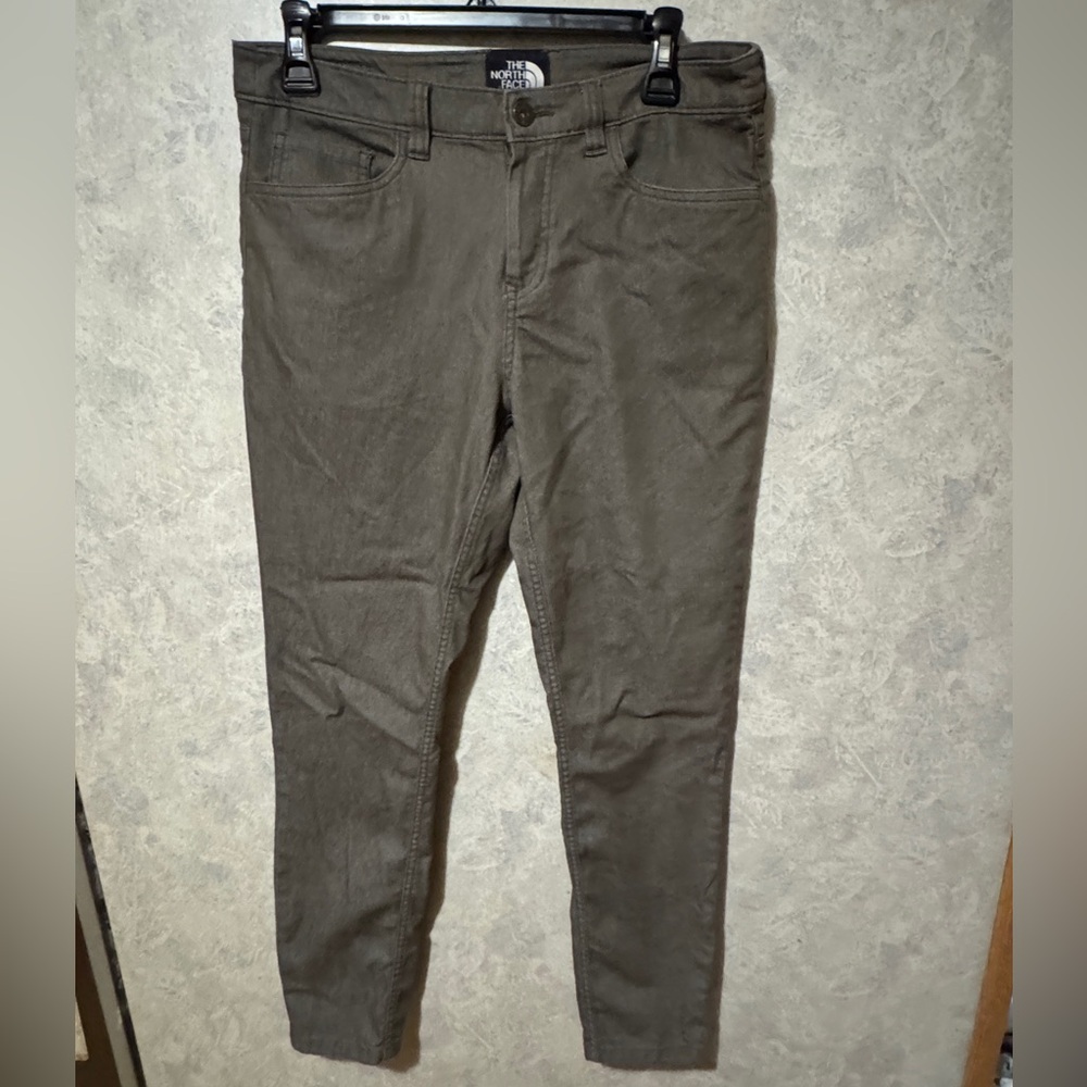 North Face Green Skinny Straight Pants 8 Womens Outdoor
